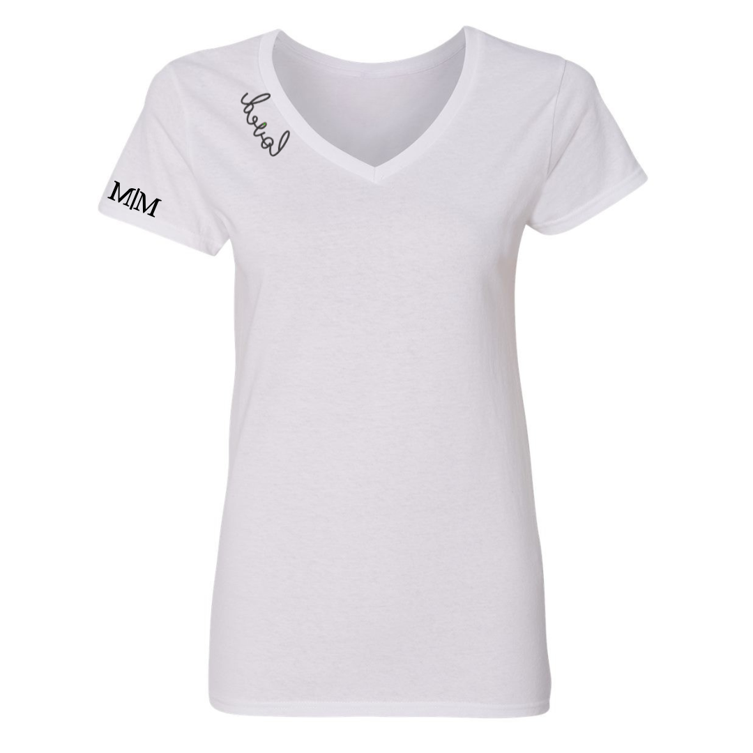 V Neck T-Shirt | Mirrored Mindset