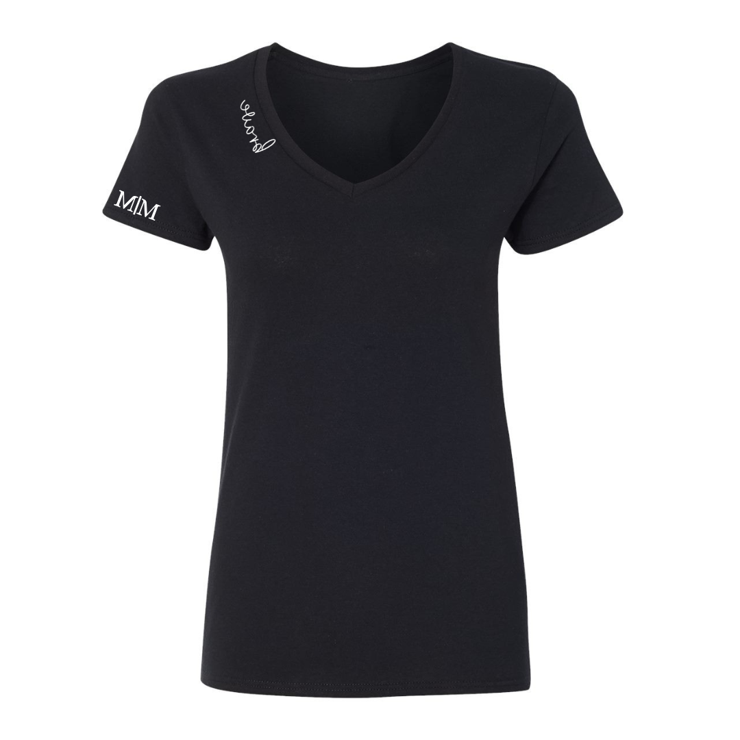 V Neck T-Shirt | Mirrored Mindset