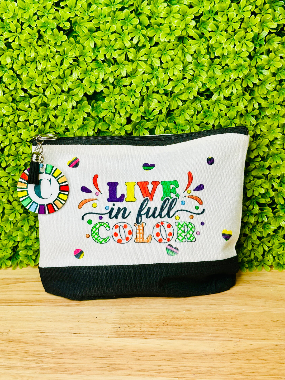 March-Sublimated Zipper Pouch