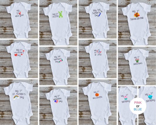 Holiday Onesie Digital Bundle