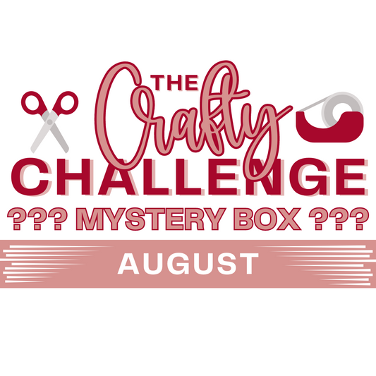 August Crafty Challenge Mystery Box-ORDERS OPEN 7/19-7/21 - The Crafty Brick
