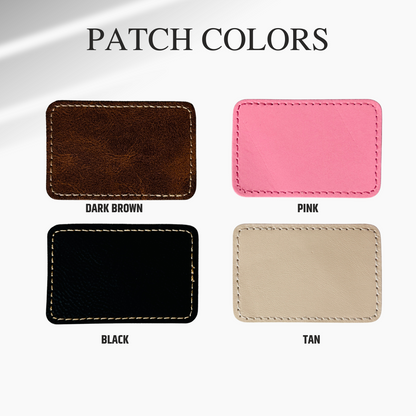 Trucker Hat With Engraved Patch