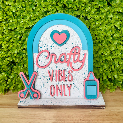 Crafty Vibes Only-Mini Project Kit - The Crafty Brick
