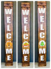 Load image into Gallery viewer, Interchangeable Holiday Welcome Sign SVG Template
