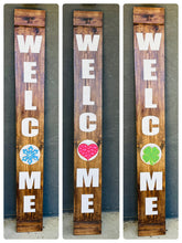 Load image into Gallery viewer, Interchangeable Holiday Welcome Sign SVG Template
