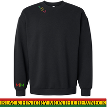 Load image into Gallery viewer, *SPECIAL EDITION *BLACK HISTORY MONTH February Mirrored Mindset Crewneck-PRE-ORDER
