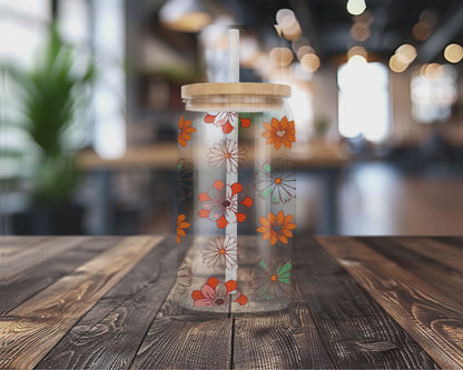 Bee Humble | UVDTF Transfer Full Wrap | 16oz. Glass Can