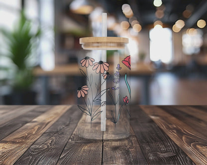 Teachers Plant Seeds UVDTF Transfer | 16 oz. Glass Can