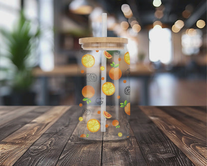 Oranges Taste Funny Without Vodka UVDTF Transfer