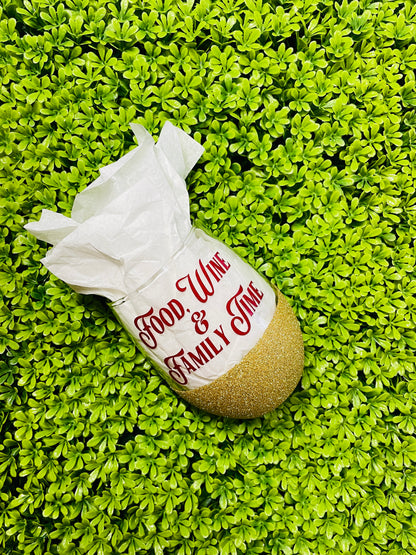 Thankful Wine Glass Cut File | SVG Cut File | Cricut Cut File | Silhouette Cut File| Thanksgiving Digital Cut File