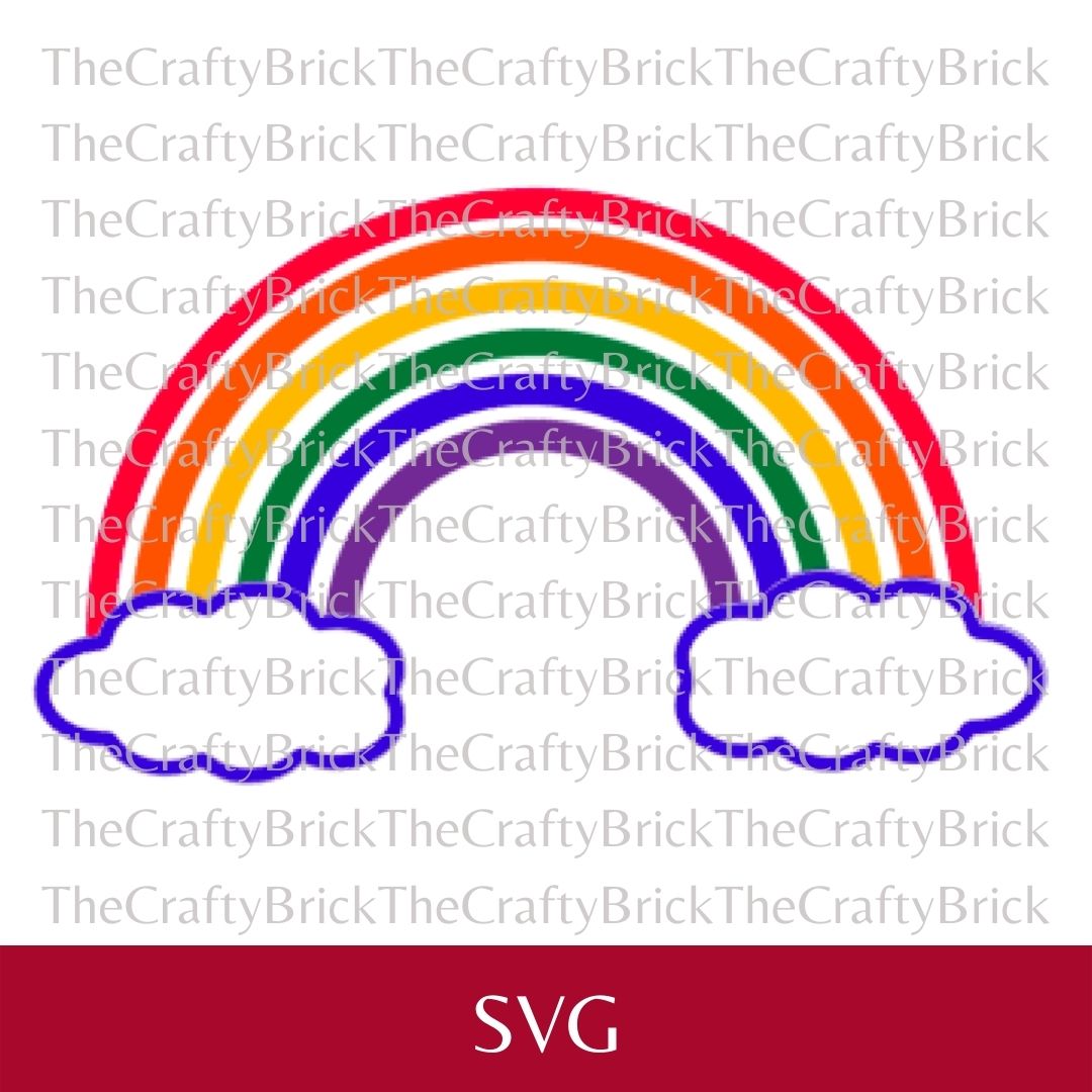 Rainbow Cake Topper| Shaker Cake Topper | SVG | PNG |Rainbow Birthday Cake