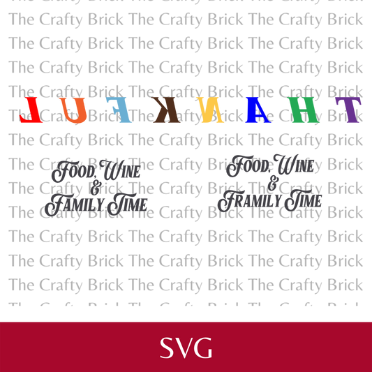 Thankful Wine Glass Cut File | SVG Cut File | Cricut Cut File | Silhouette Cut File| Thanksgiving Digital Cut File